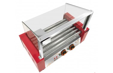 Гриль роликовый для сосисок AIRHOT RG-7S с защитным экраном